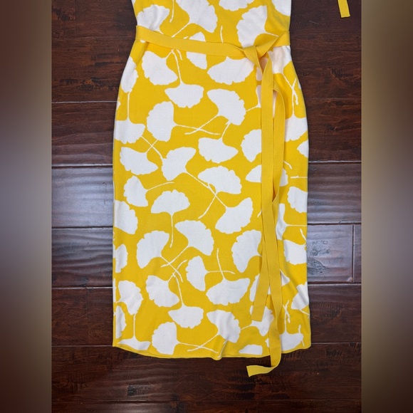 NWOT DVF x Target Gingko Halter Midi Dress, XL, Knit Floral Patterned Dress - Picture 3 of 8